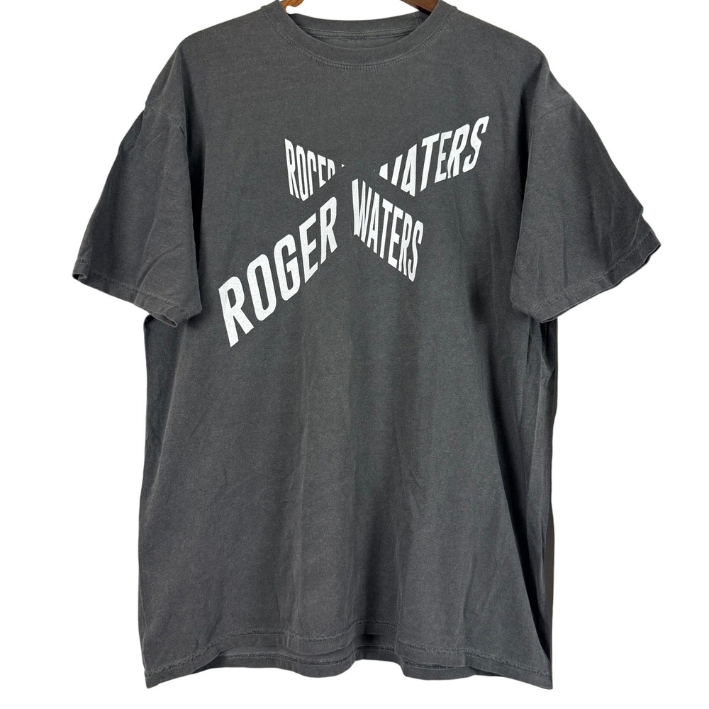 Roger Waters Tour T-Shirt Mens XL Charcoal Grey Cotton